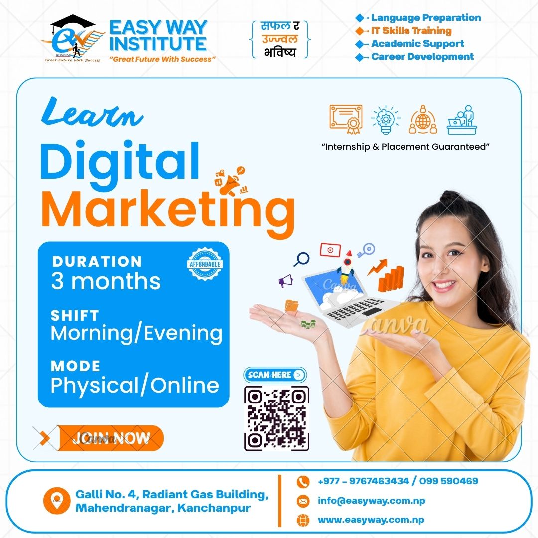 Learn Digital Marketing at Easy Way Institute