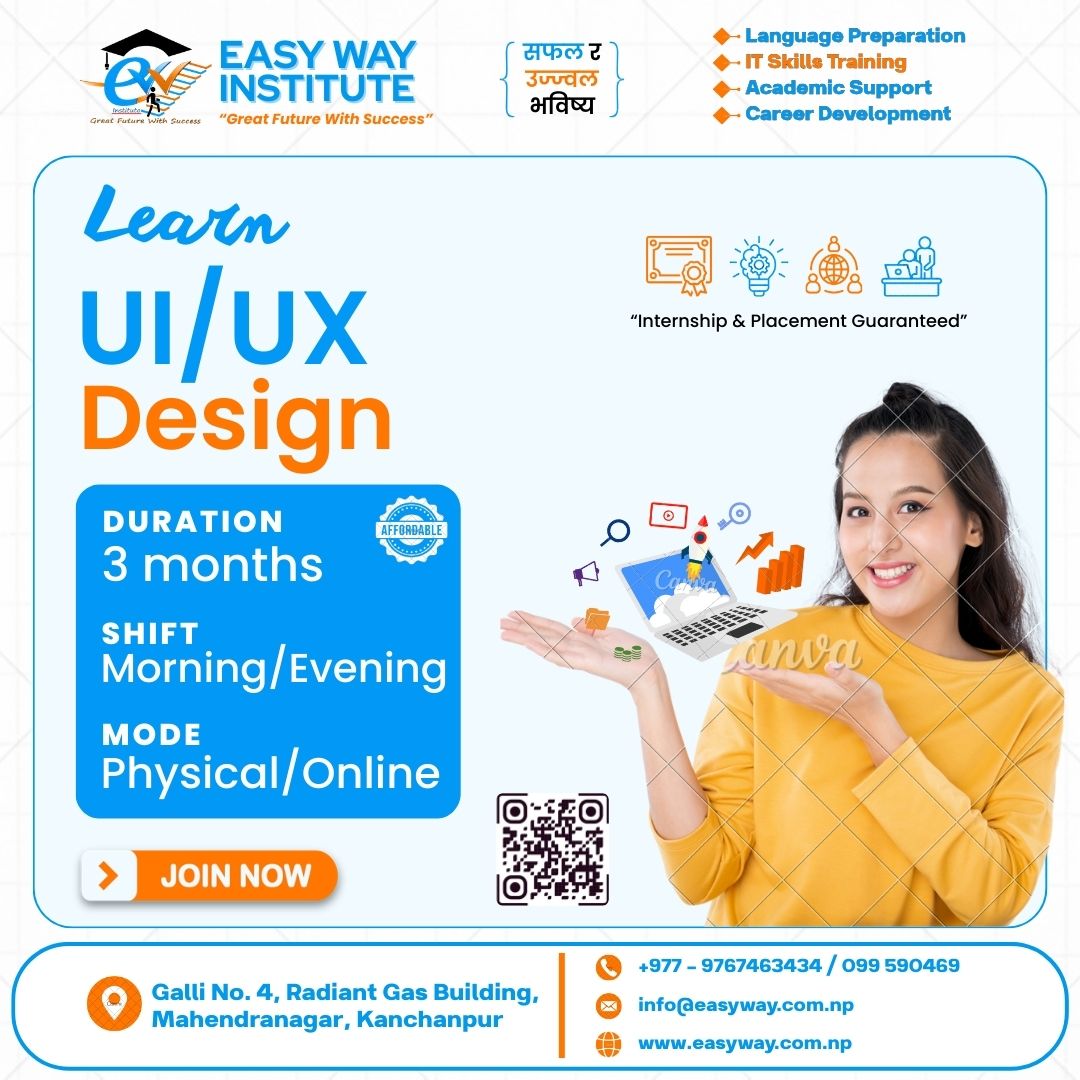 Learn UI/UX Design at Easy Way Institute