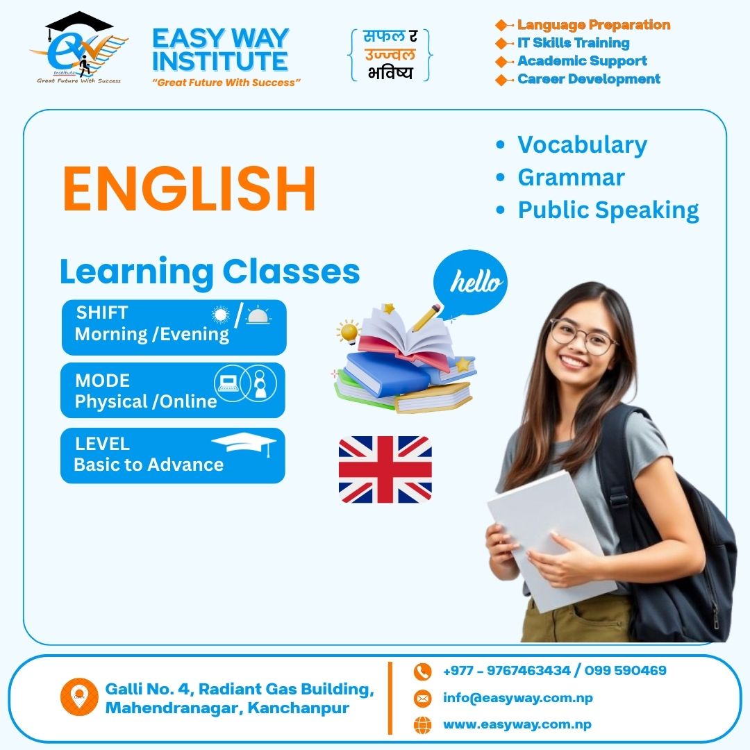 English Learning Classes at Easy Way Institute